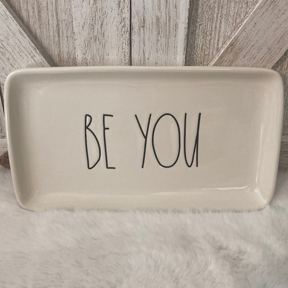 Rae Dunn  Tray with Inspirational Text